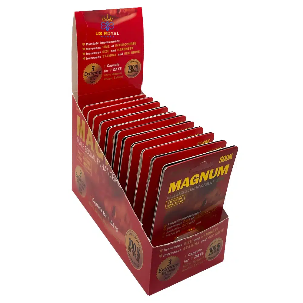 MAGNUM-500k_4-The-Royal-Fun.webp Magnum Red 500_K Capsules (24 Count) - Image 1